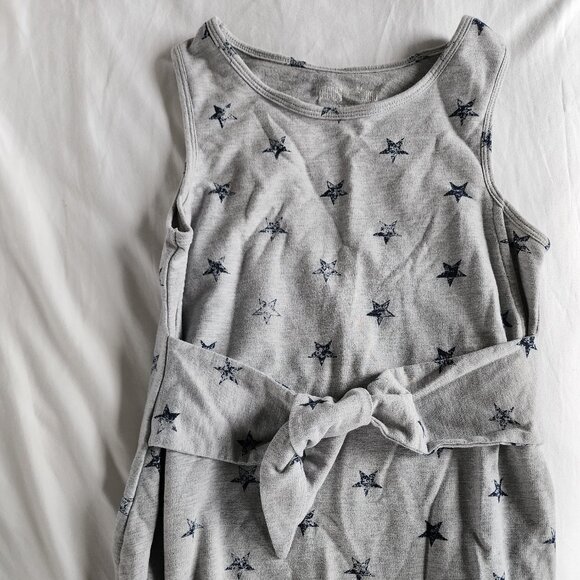 Latched Mama Tops - Latched Mama Gray Tank Top with Star Design